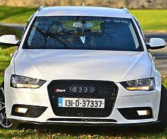 ✅Audi A4 2.0TDI 2013 NCT&TAX RS4 FULL BODY KITTED 2ND OWNER SERVICE ONLY DONE