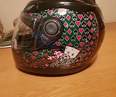Motorbike helmet