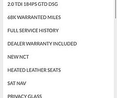 2016 VW GTD Golf Finance this car from €92 P/W - Image 8/10
