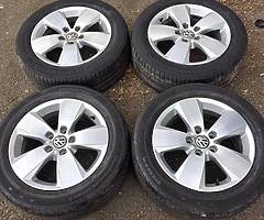 16” VW 5x112 alloy wheels