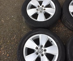 16” VW 5x112 alloy wheels