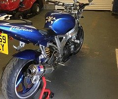 Honda fireblade streetfighter with and R1 tail