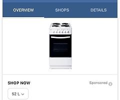 50cm Haden Electric Cooker