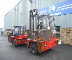 FOR SALE: VALMAR Side Load Fork Lift