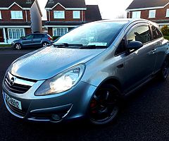 Opel corsa 1.2l nct+tax kitted