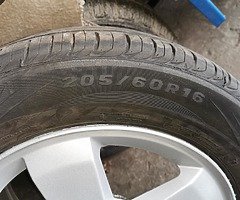 16".Peugeot alloy wheels for sale. - Image 7/8