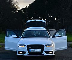 AUDI A4 2.0TDI RS4 2013 2ND OWNER ONLY NCT&TAX FULL BODY KITTED SERVICE JUST DONE DRIVES LIKE NE