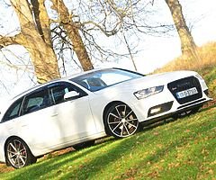AUDI A4 2.0TDI RS4 2013 2ND OWNER ONLY NCT&TAX FULL BODY KITTED SERVICE JUST DONE DRIVES LIKE NE
