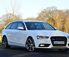 AUDI A4 2.0TDI RS4 2013 2ND OWNER ONLY NCT&TAX FULL BODY KITTED SERVICE JUST DONE DRIVES LIKE NE - Image 4/10
