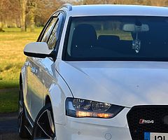 AUDI A4 2.0TDI RS4 2013 2ND OWNER ONLY NCT&TAX FULL BODY KITTED SERVICE JUST DONE DRIVES LIKE NE - Image 8/10