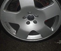 Audi tt compittion alloys for sale