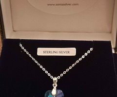 Sterling Silver Heart ❤️♥️❤️ Pendant & Chain Free Postage 11th - 14th Feb