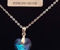 Sterling Silver Heart ❤️♥️❤️ Pendant & Chain Free Postage 11th - 14th Feb - Image 4/4