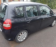 2008 Honda jazz 1.3 petrol Full year mot