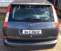 Ford Focus C-max “04
1.6L petrol