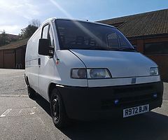 1998 fiat ducato 1.9d MWB MOTED LOW MILEAGE SUPER RELIABLE