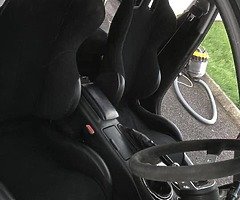 Sparco recliners on lexus low rails