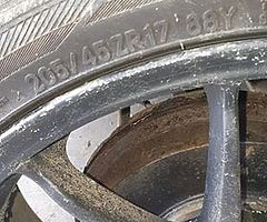 OZ SUPERLEGGERA 17inch with Toyo proxes.