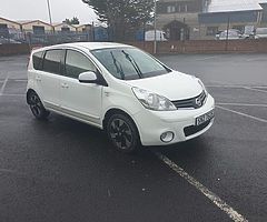 2013 nissan note 1.4 petrol