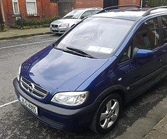 Opel zafira 2005 nctd 10/20 taxed 03/20 7 seater manual transmission - Image 6/7