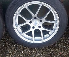 Alloy wheels 18"