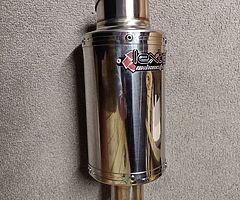 LEXTEK motorbike stubby exhaust