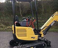 New yanmar sv 08 micro digger