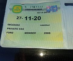 2008 FORD MONDEO 1.8 TDCI TDCIECONETIC 5DR - Image 9/10