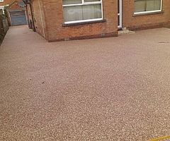 Beautiful resin bound surfaces