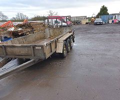 Ifor William's plant 3.5ton trailer - Image 4/6
