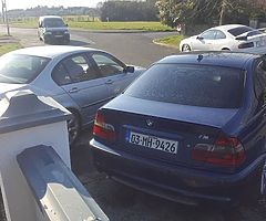 (2) bmw 320d m-sport 6speed