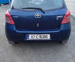 Toyota Yaris 2007 (New NCT)