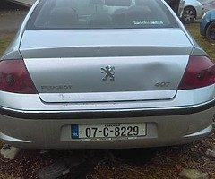 PEUGEOT 407 PARTS