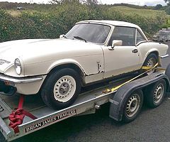 Breaking Triumph Spitfire