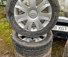 Peugeot Citroen 4x108 Alloy Wheels