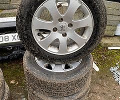 Peugeot Citroen 4x108 Alloy Wheels