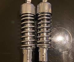 10.5” Harley dyna Sportster rear shocks