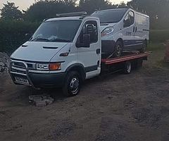 IVECO TILT AND SLIDE RECOVERY LORRY WILL SWAP OR PX