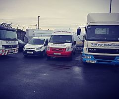 Truck heading Belfast