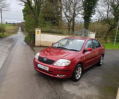 2003 TOYOTA COROLLA SALOON!! SOUTHERN REG NCT £495