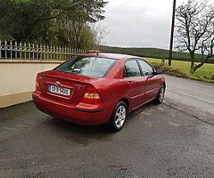 2003 TOYOTA COROLLA SALOON!! SOUTHERN REG NCT £495