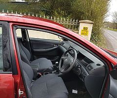 2003 TOYOTA COROLLA SALOON!! SOUTHERN REG NCT £495