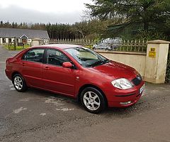 2003 TOYOTA COROLLA SALOON!! SOUTHERN REG NCT £495 - Image 5/5