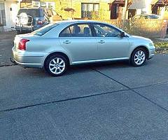 2006 Toyota Avensis Strata 1598CC Petrol NCT 30-11-17 TAX 05-17