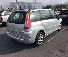 09 Citroen Picasso Nct and tax 1.6 diesel manual