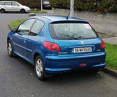 06 Peugeot 206 1.4 nct 27.09.19 - Image 3/7