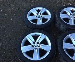 Genuine 16” Skoda 5x100 alloy wheels