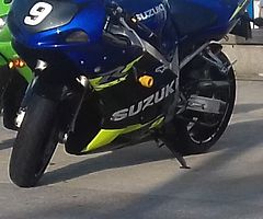 2001 Suzuki GSX-R · Driven 34,356 kilometres