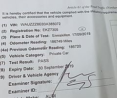 2003 Audi A4 MOT'd for 6 months miles 190000 4 brand new tires - Image 5/6