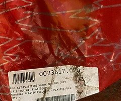 All parts removed from your crf250r